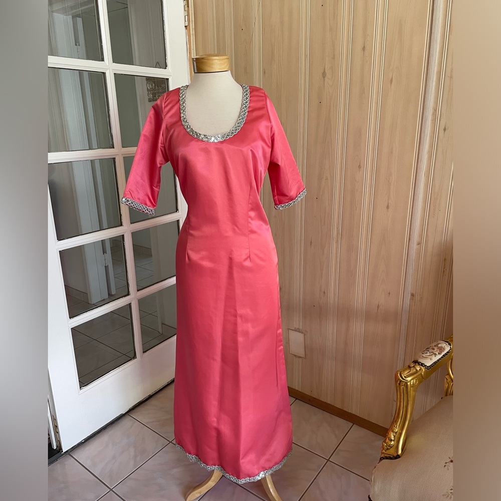 Custom Made Vintage style evening gown- size 10